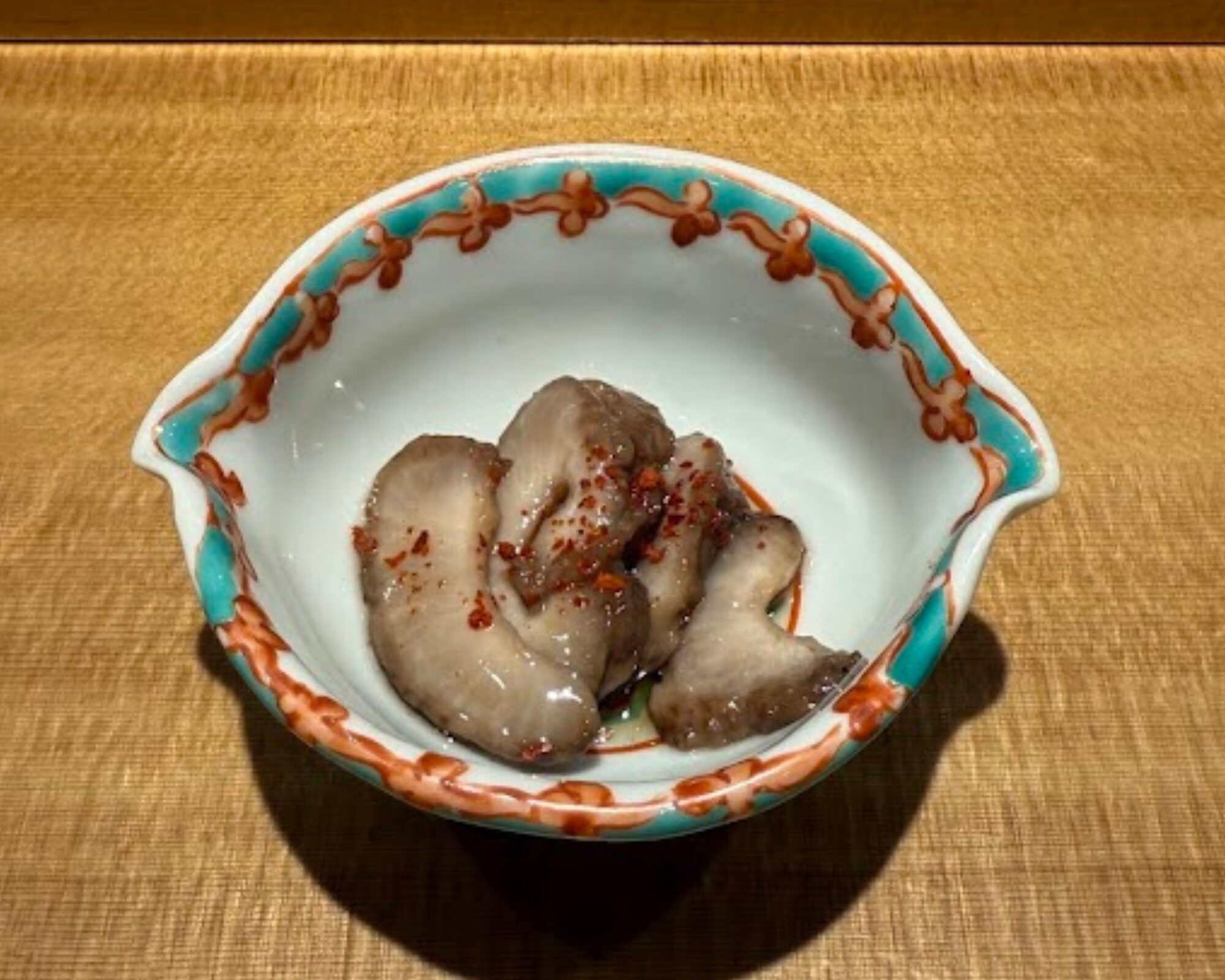 すし いなせ 鮨とつまみのおまかせコース ナマコ