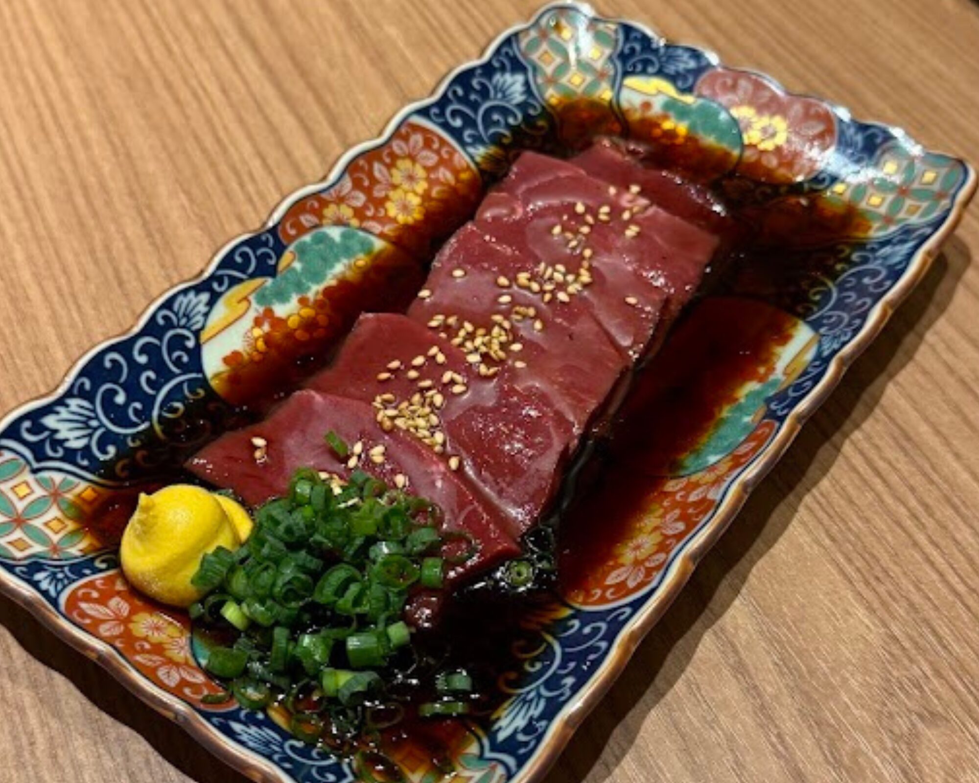 焼肉セナラ 川口芝店 新鮮ハツ刺し