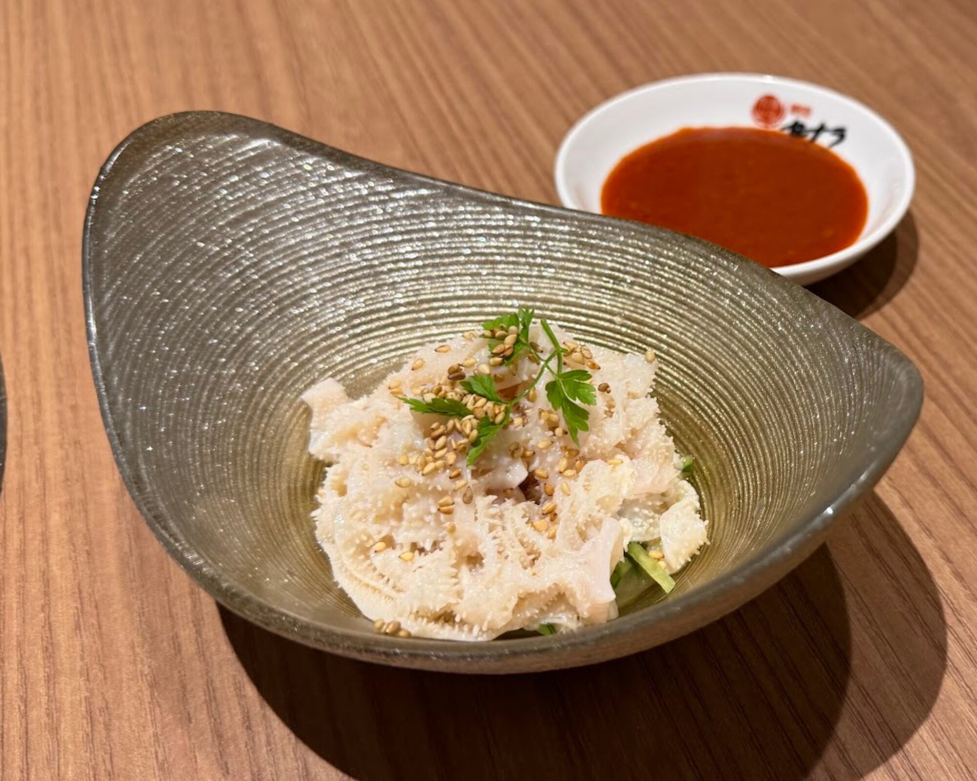 焼肉セナラ 川口芝店 新鮮白センマイ刺し