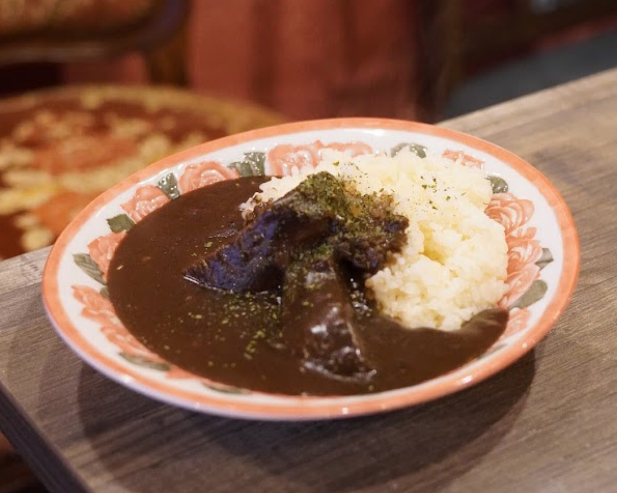 カフェレストラン喫茶ココチーノ 越谷 蒲生店 ごろっと牛タン黒カレーライス