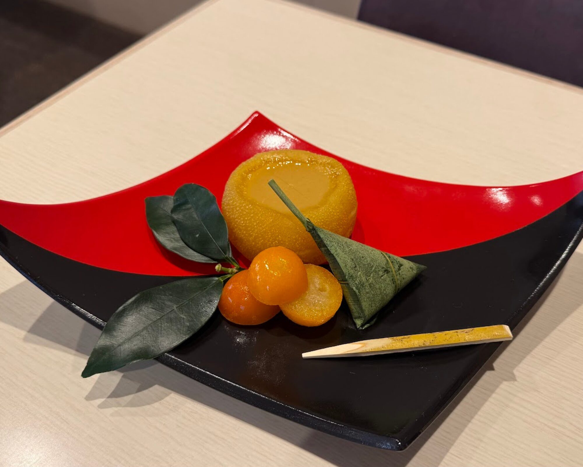 京料理 三門 柚子羊羹