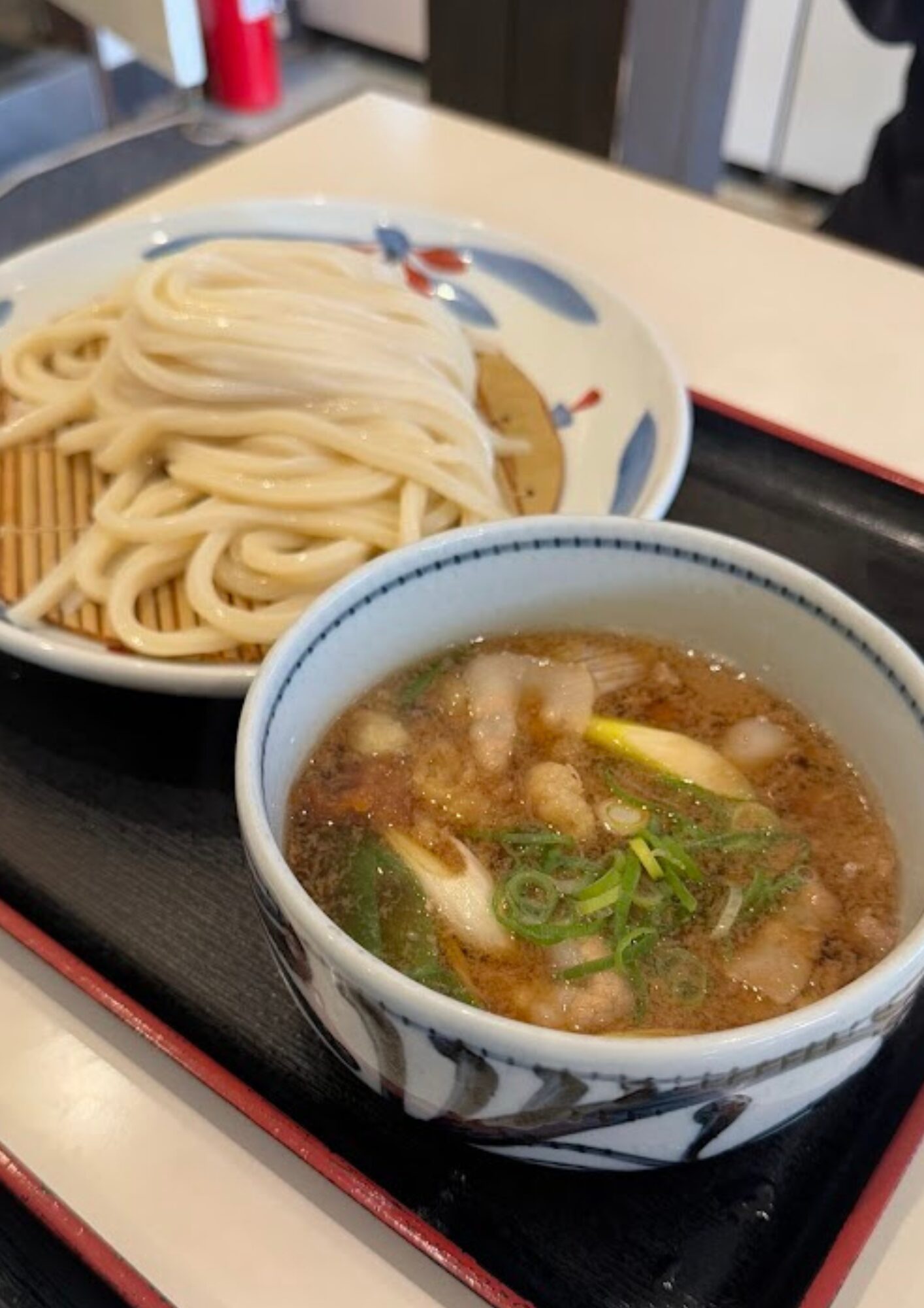 手打うどん 長谷沼 肉汁つけうどん