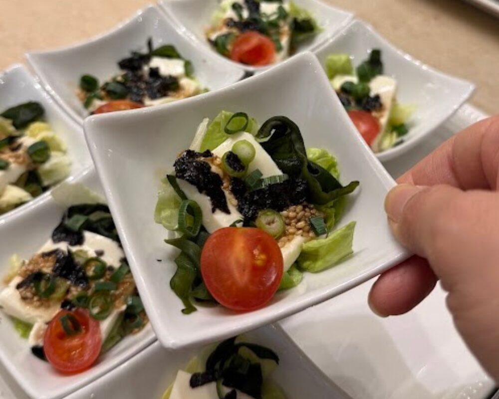 シェラトン・グランデ・トーキョーベイ・ホテル グランカフェ 世界の鍋フェア 2026 冷菜 韓国風豆腐サラダ