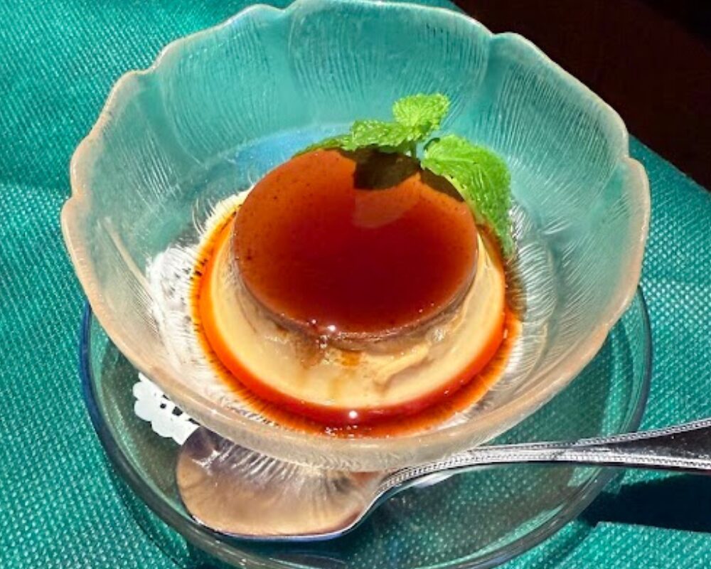 グリル満天星 丸ビル店 自家製カスタードプリン