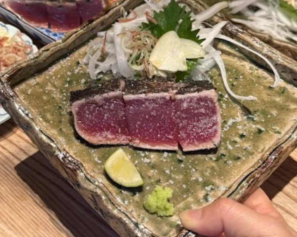 土佐みょうじん 藁焼き鰹たたき