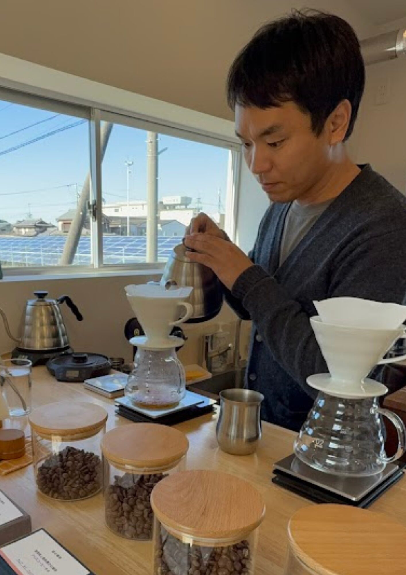 はせがわ珈琲焙煎所 店長