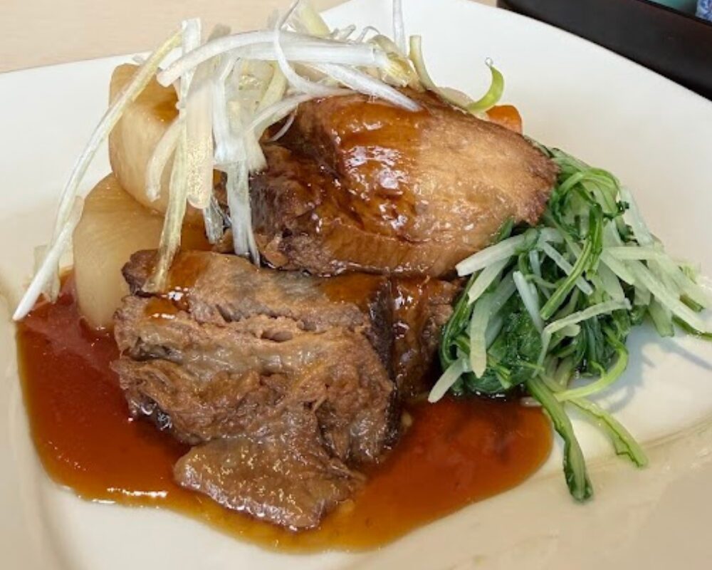 京料理 三門 黒豚角煮