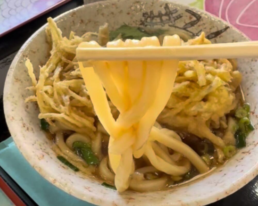 三峯神社 興雲閣食堂 五望天うどん
