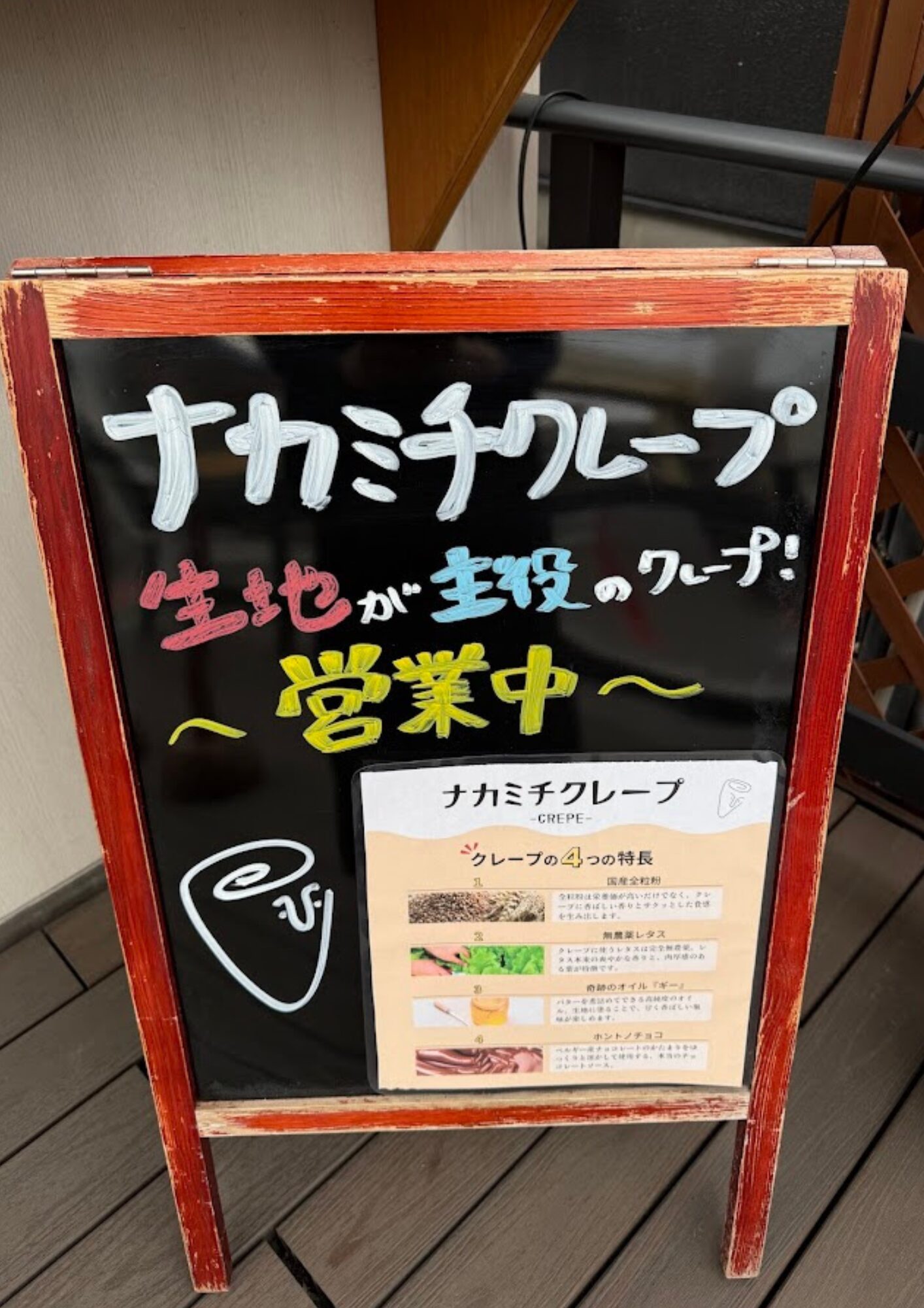 ナカミチクレープ