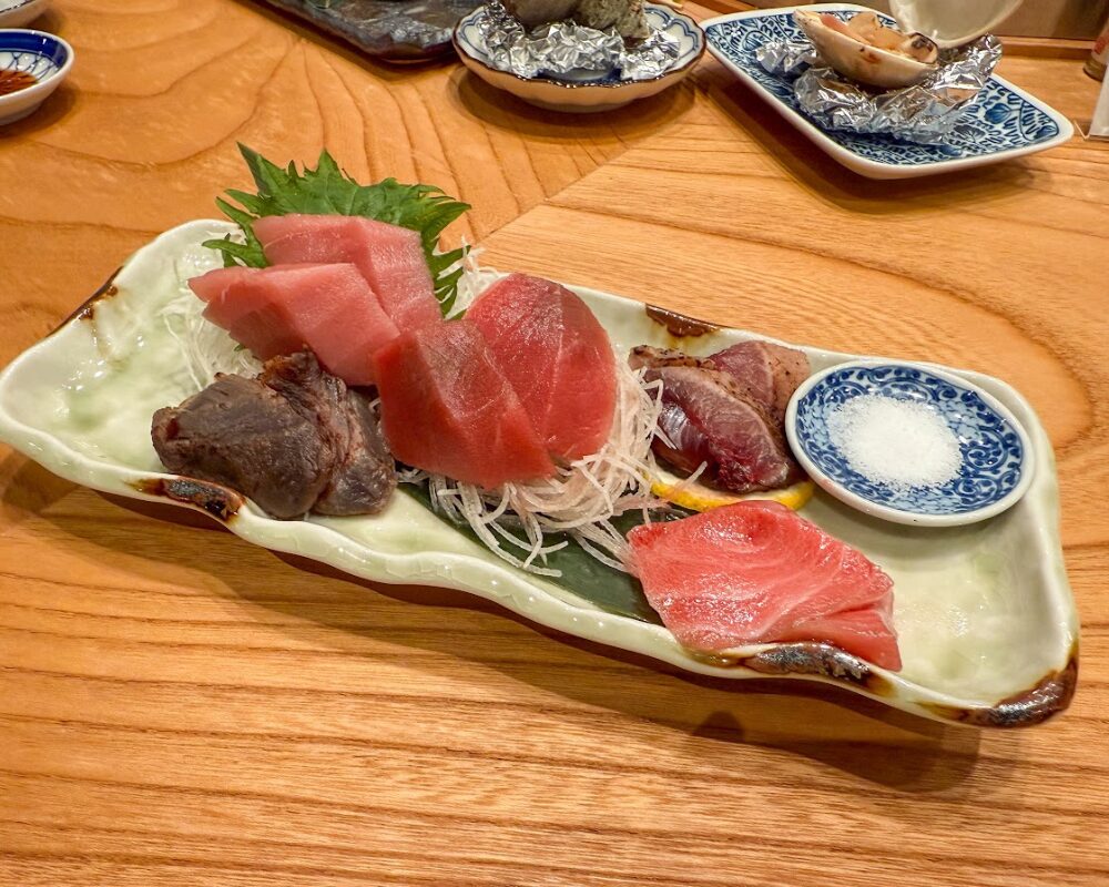 大衆炉ばた 在伍 Argo 大宮東口 本マグロ刺し盛合せ