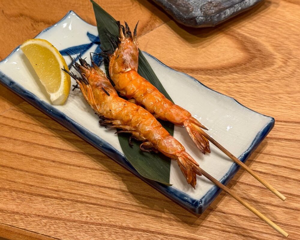 大衆炉ばた 在伍 Argo 大宮東口 天使の海老串焼き