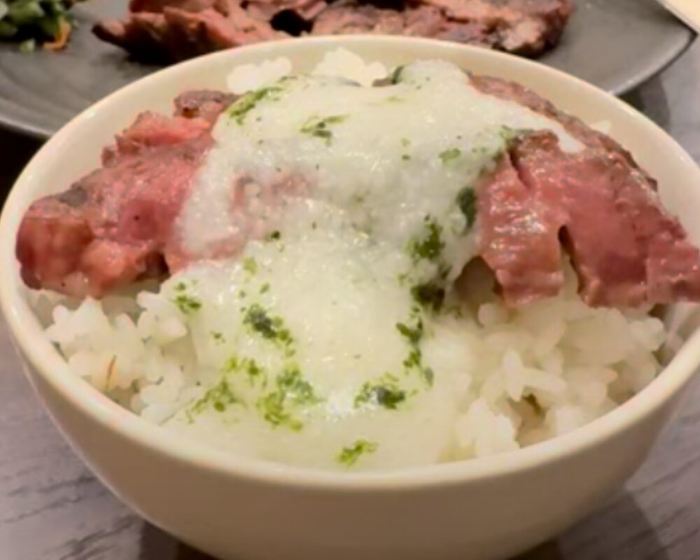 杜の都仙台牛たん 伊達哉 特上牛タン定食 麦飯 とろろ