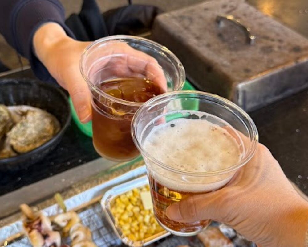 出張カキ小屋 牡蠣奉行 in イオンモール与野 BBQ バーベキュー