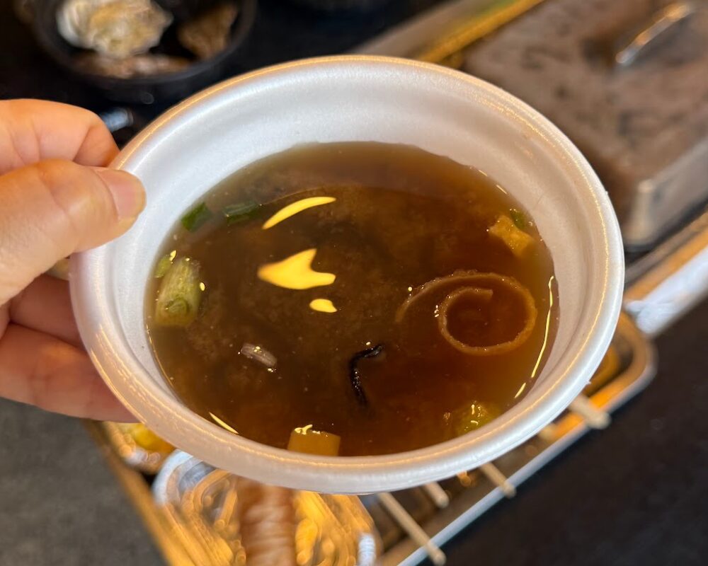 出張カキ小屋 牡蠣奉行 in イオンモール与野 牡蠣汁