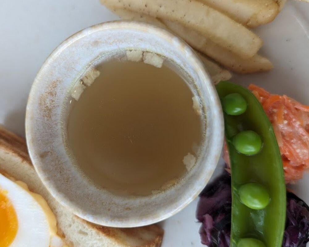 クロカツサン コンソメスープ