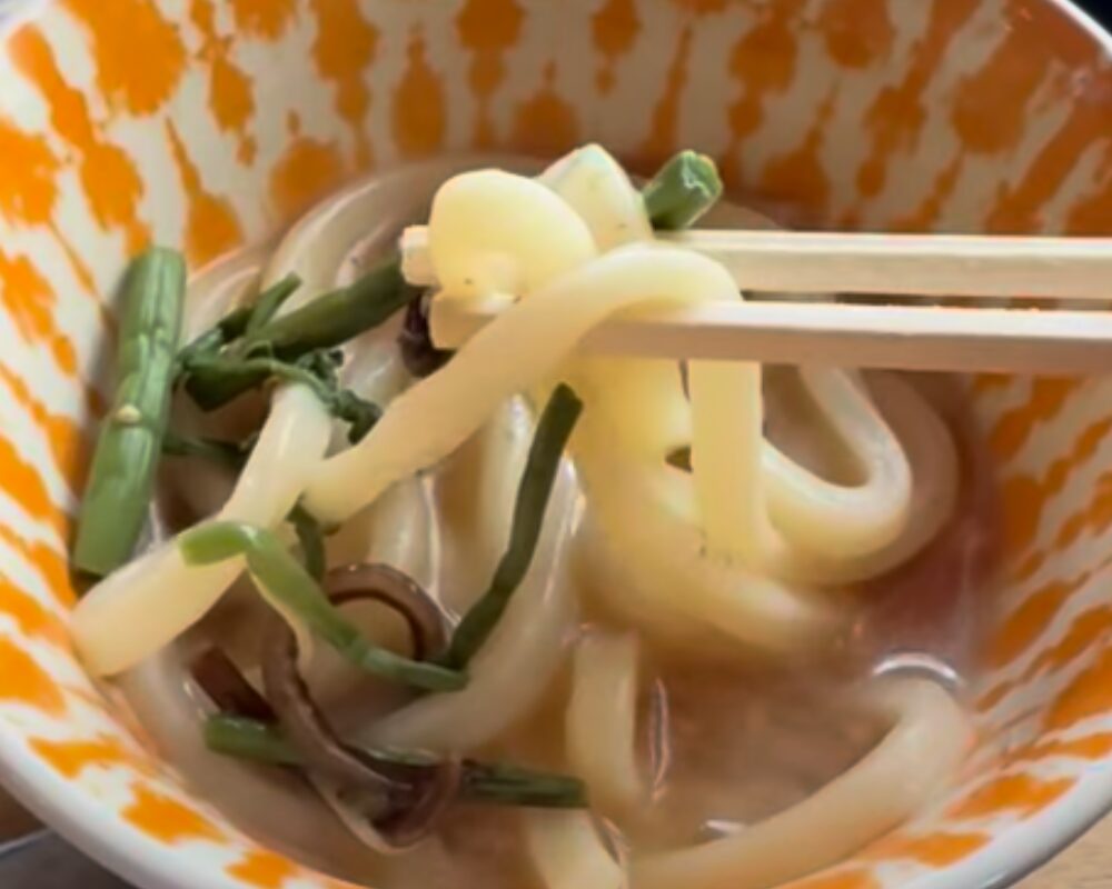 SARAS terrace Arraiya 生姜焼き定食 うどん