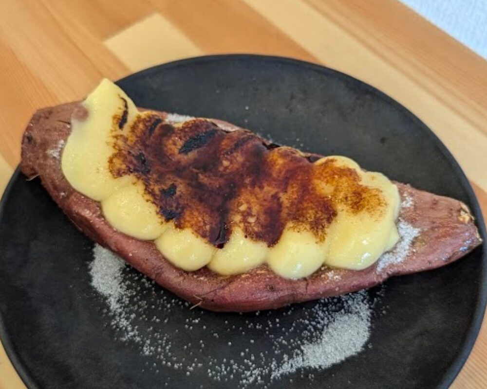 壷焼き芋専門店 笑芋 えみいも パリパリカスタードの蜜芋ブリュレ