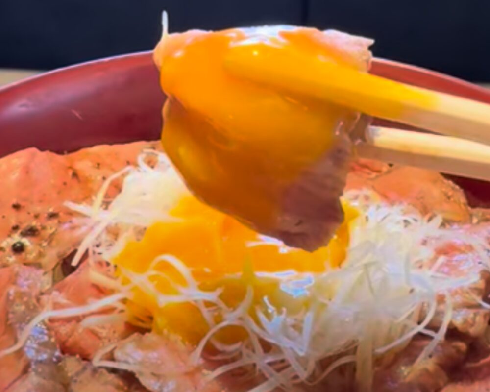京料理 三門 ローストビーフ丼