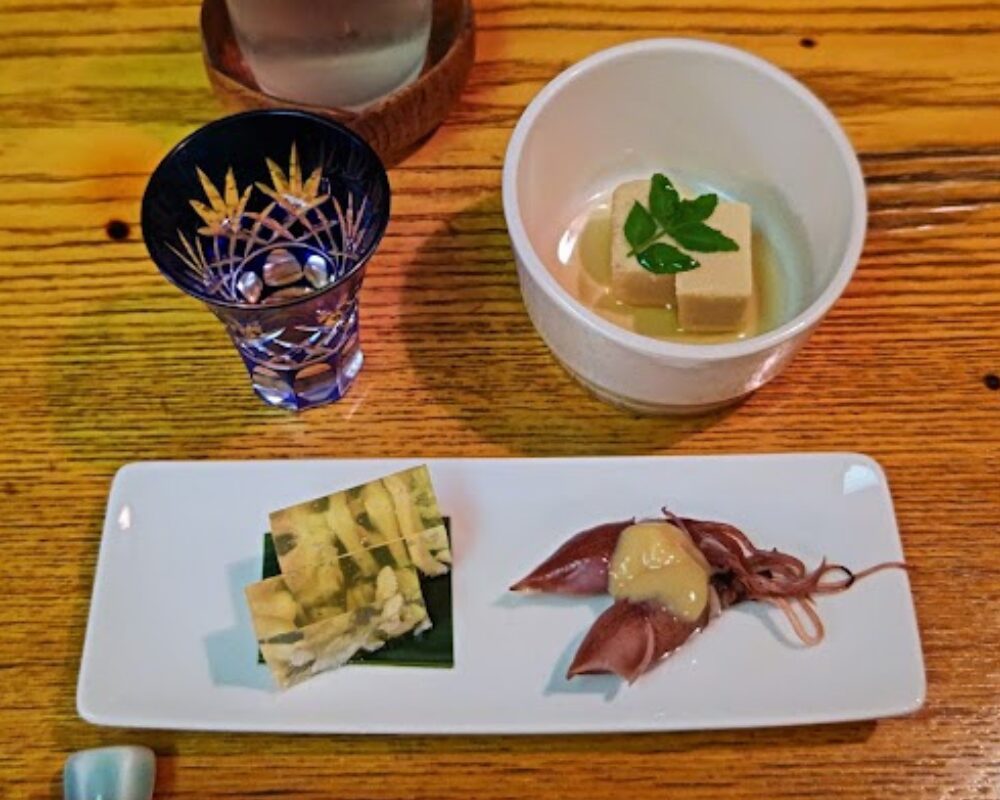 辰巳 おまかせセット お通し