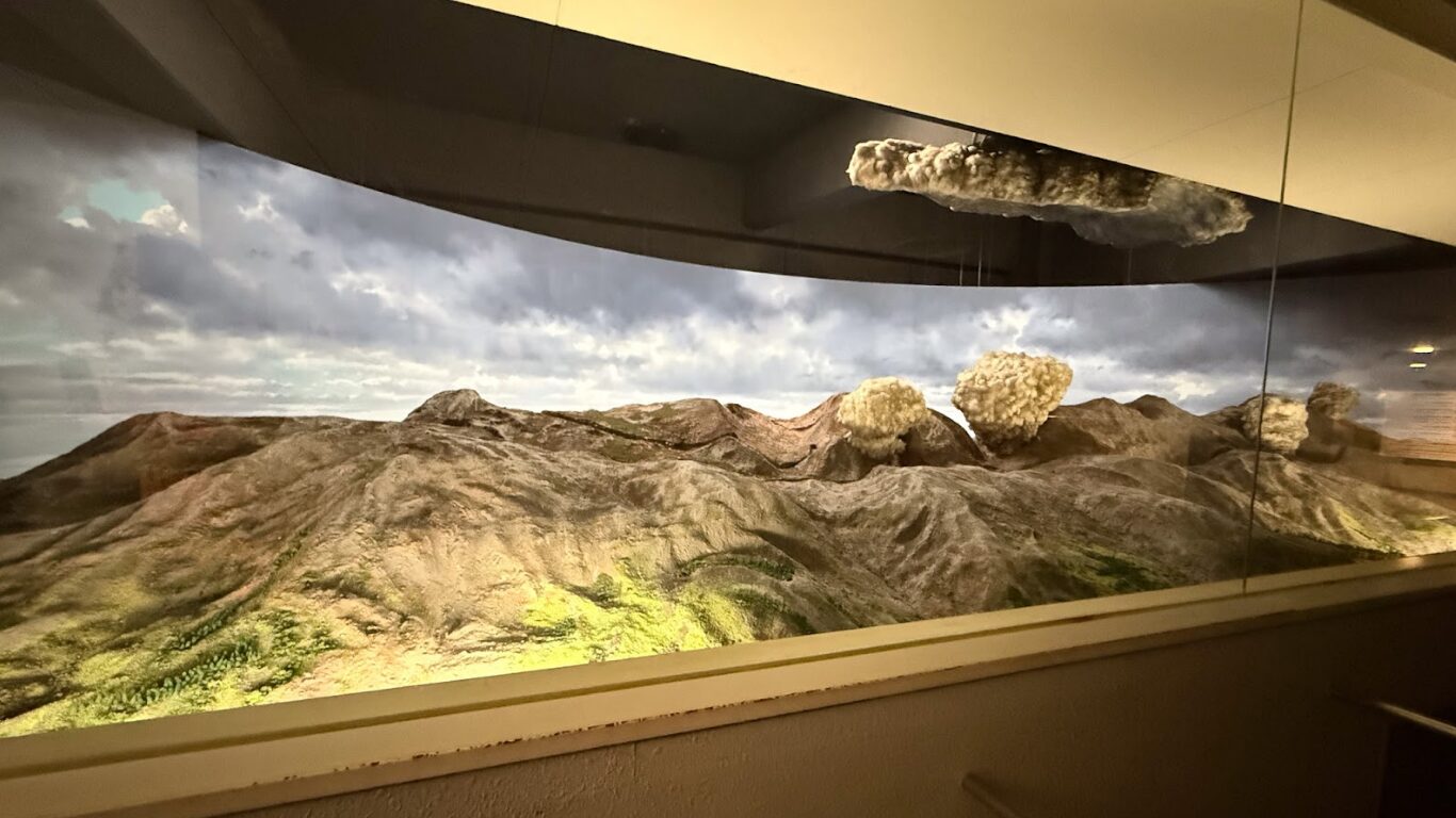 阿蘇火山博物館 常設展示室