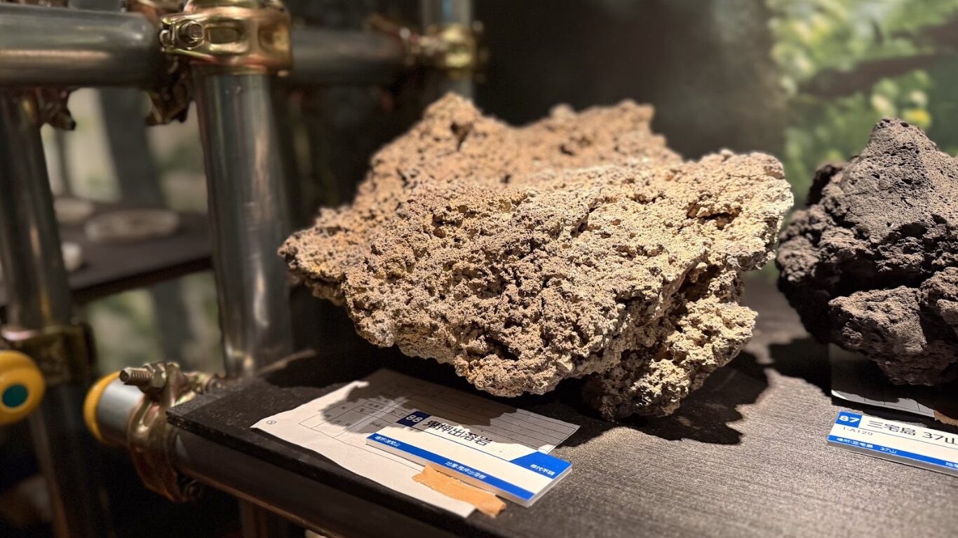 阿蘇火山博物館 常設展示室