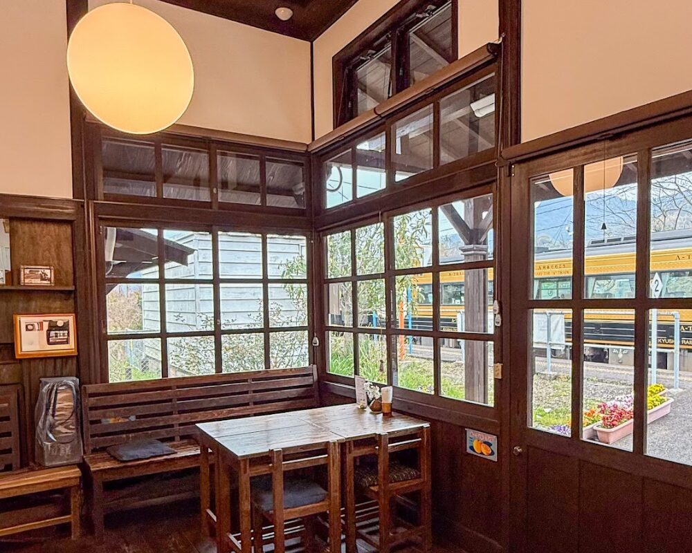 特急 A列車で行こう 網田駅 レトロ喫茶