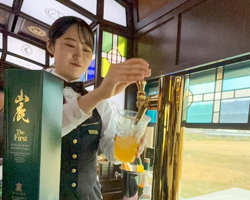 特急 A列車で行こう バーカウンター