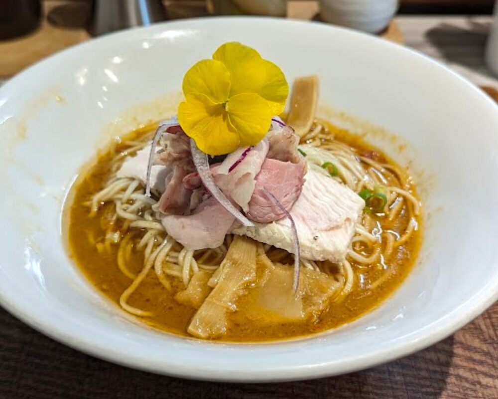 つくばらーめん 鬼者語 海老とトマトのココナツ仕上げ