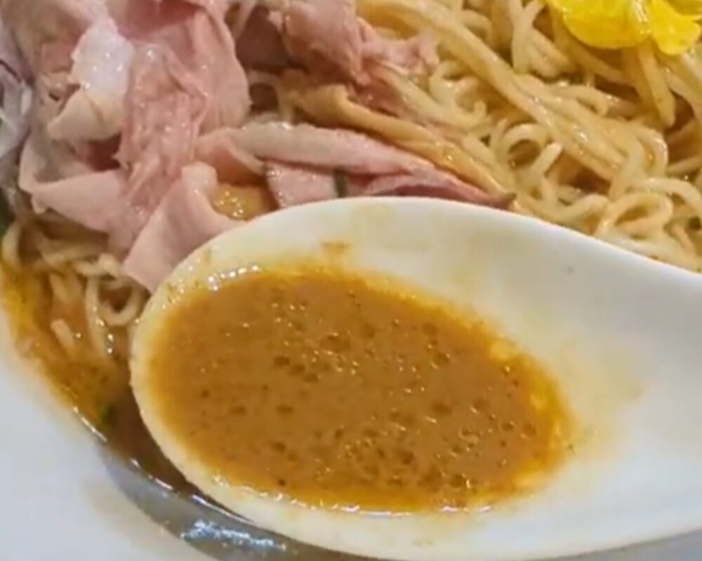 つくばらーめん 鬼者語 海老とトマトのココナツ仕上げ