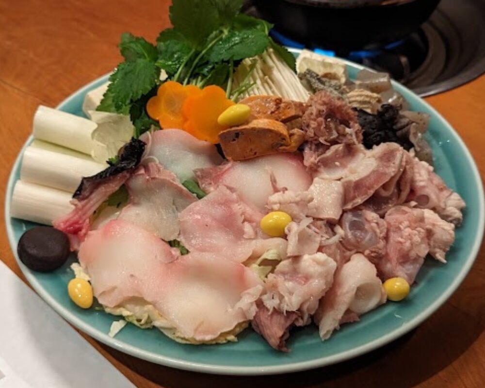 山翠 さんすい 元祖あんこう鍋