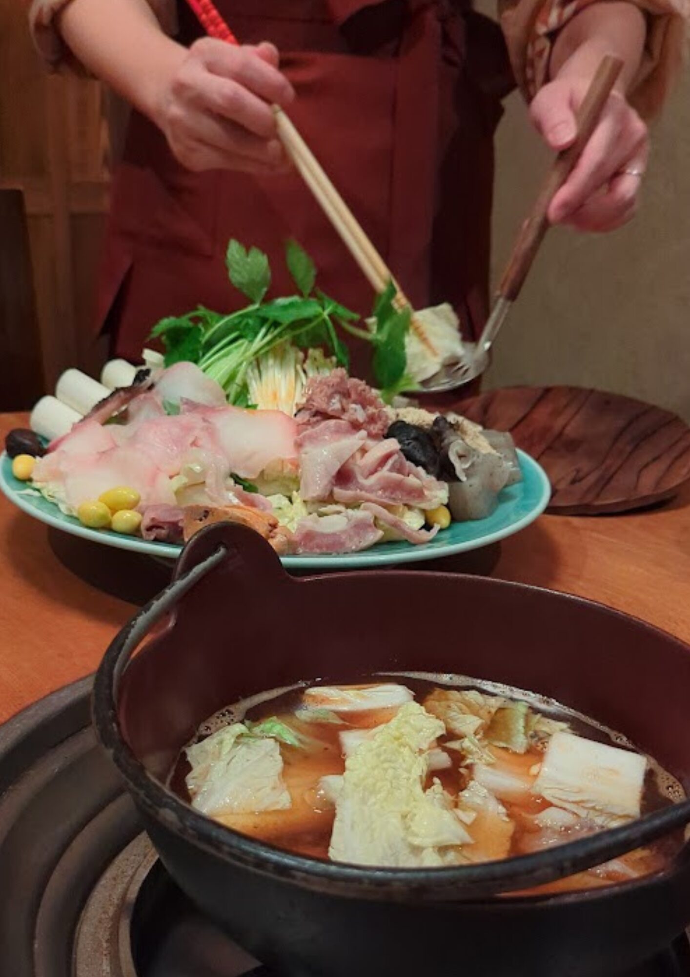 山翠 さんすい 元祖あんこう鍋
