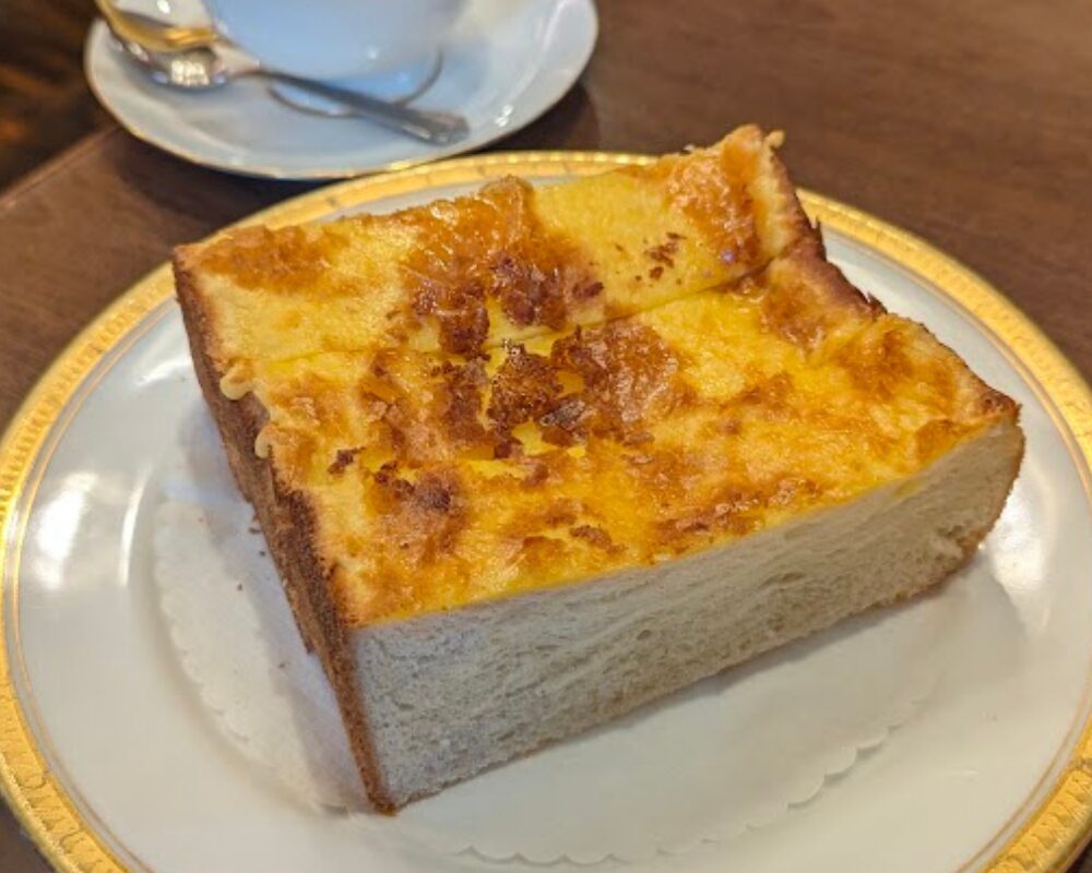 丸福珈琲店 千日前本店 チーズトースト