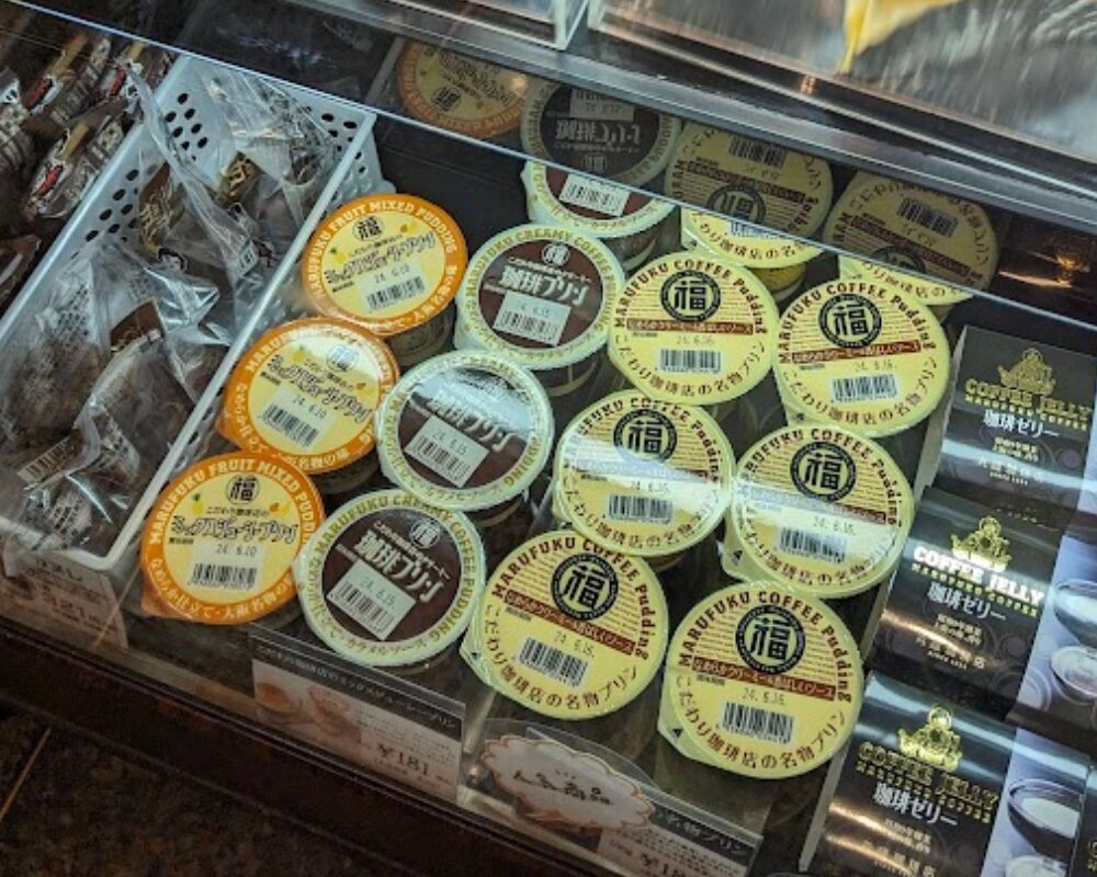 丸福珈琲店 千日前本店 テイクアウト プリン