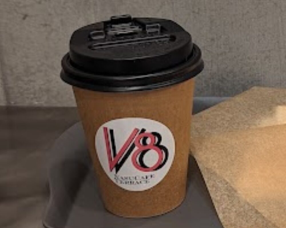 那須カフェ テラス V8 コーヒー