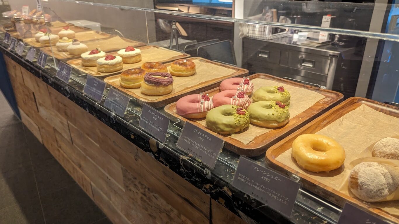 那須カフェ テラス V8 ドーナツ