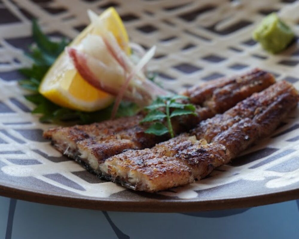 うなぎ鷺邸 Rotir 白焼きと水郷かばせいろコース 白焼き