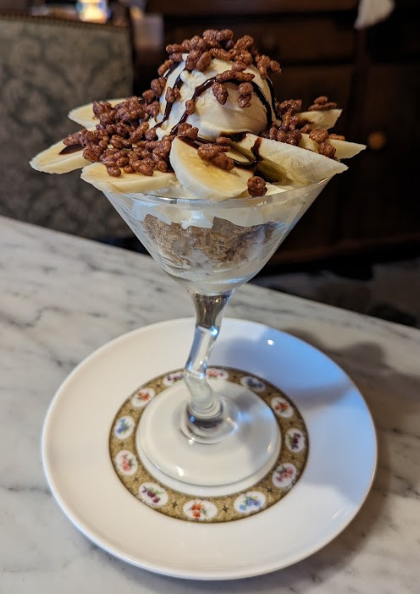 cafe Five チョコバナナパフェ