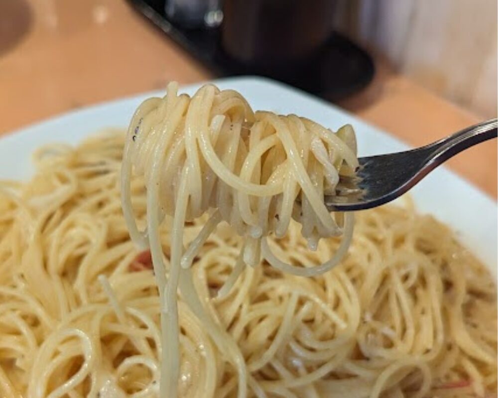 イタリアンレストラン ベローナ カルボナーラスパゲッティ