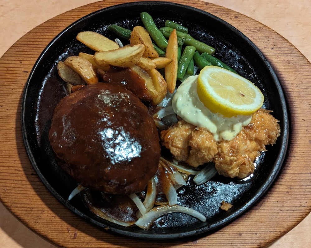 レストラン 暖家 チキン南蛮＆クラシックハンバーグ