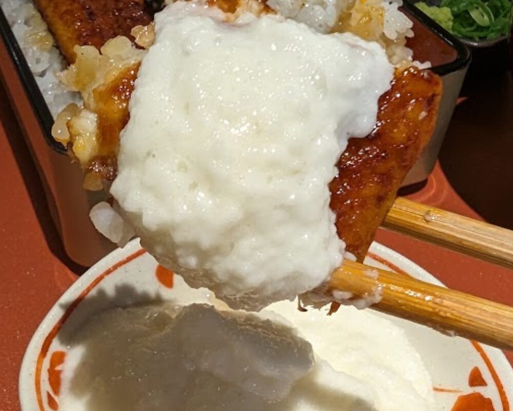 清流うなぎ 月島 東大赤門前店 極うな重定食 浅草むぎとろ白とろろ