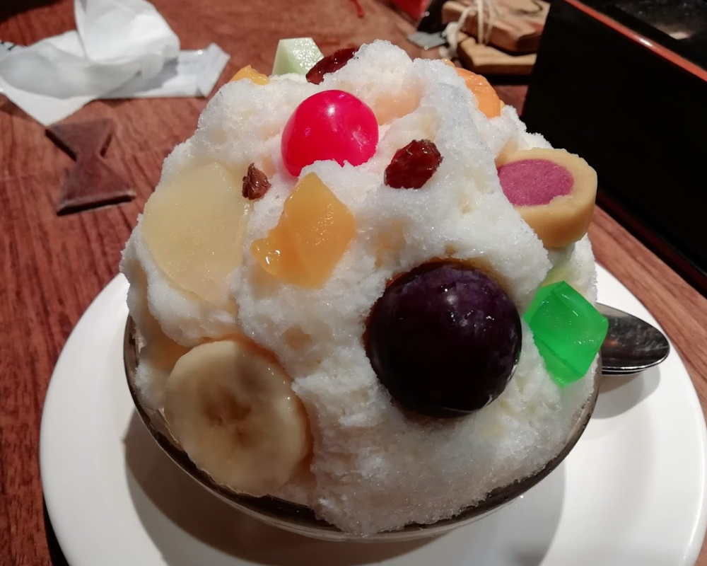 天文館むじゃき 本店 味処 むじゃき亭 ベビー白熊