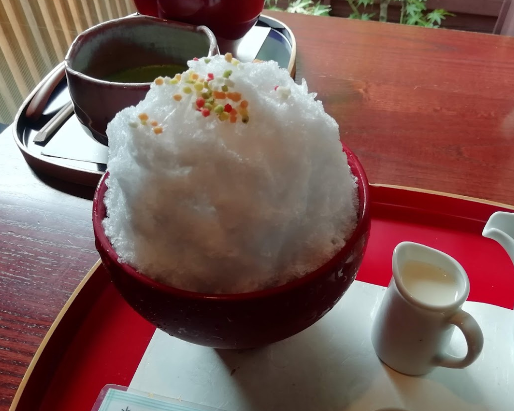 くつろぎ和かふぇ 甘右衛門 神在 ～ぜんざい～ 氷