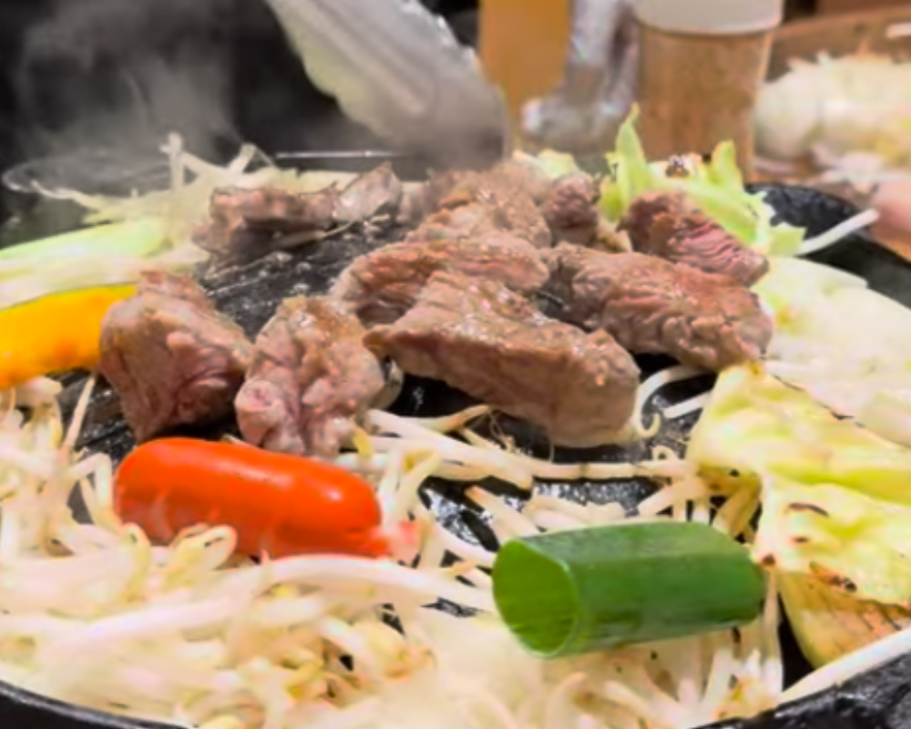 ジンギスカン はちふく 南浦和店 ジンギスカンセット