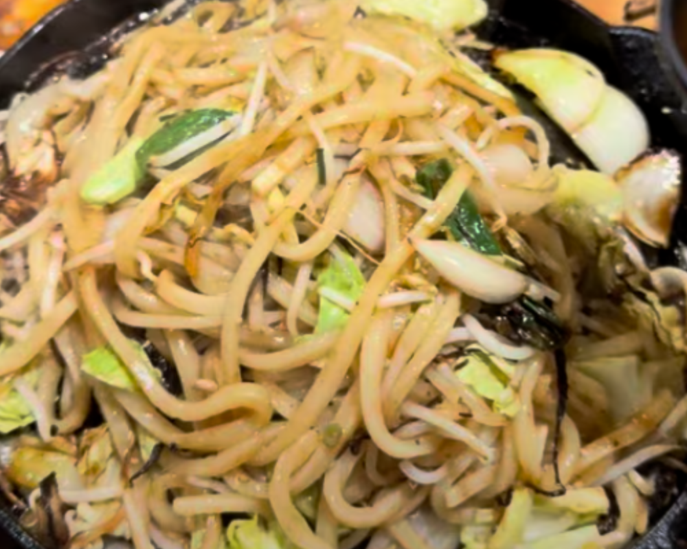 ジンギスカン はちふく 南浦和店 シメうどん
