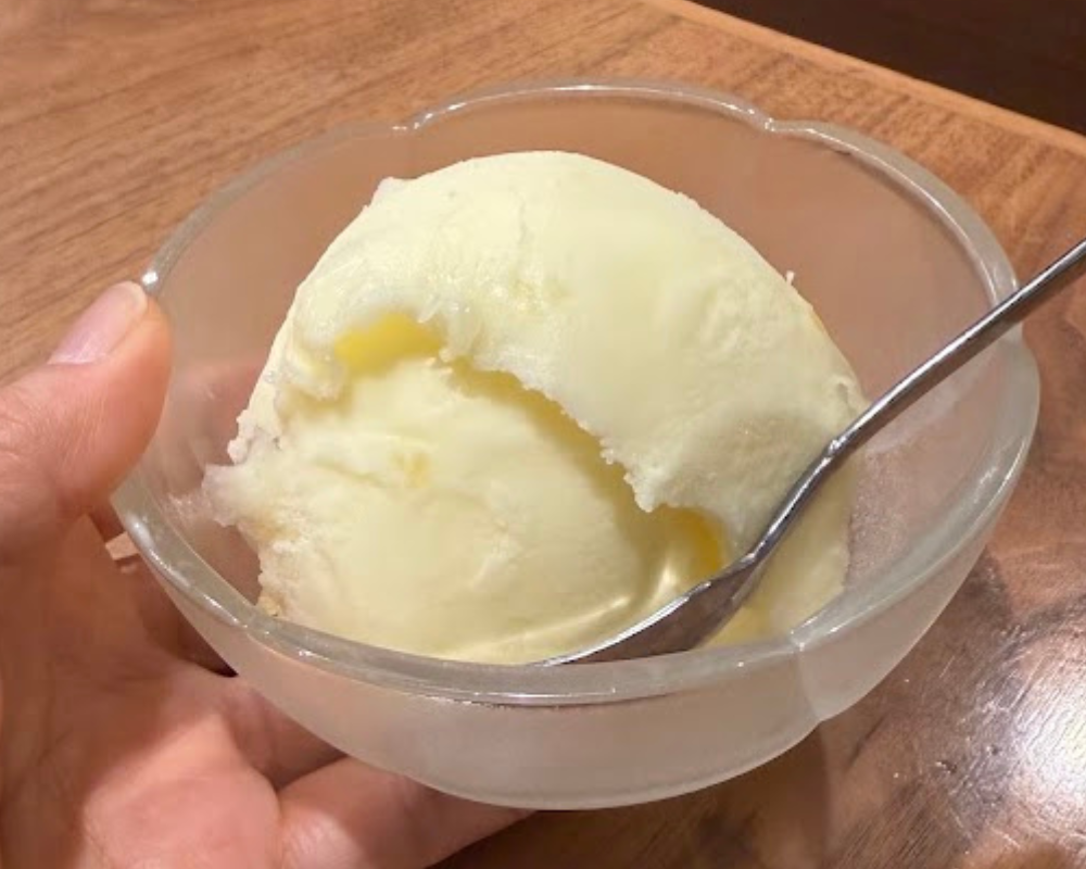 ジンギスカン はちふく 南浦和店 ゆずシャーベット