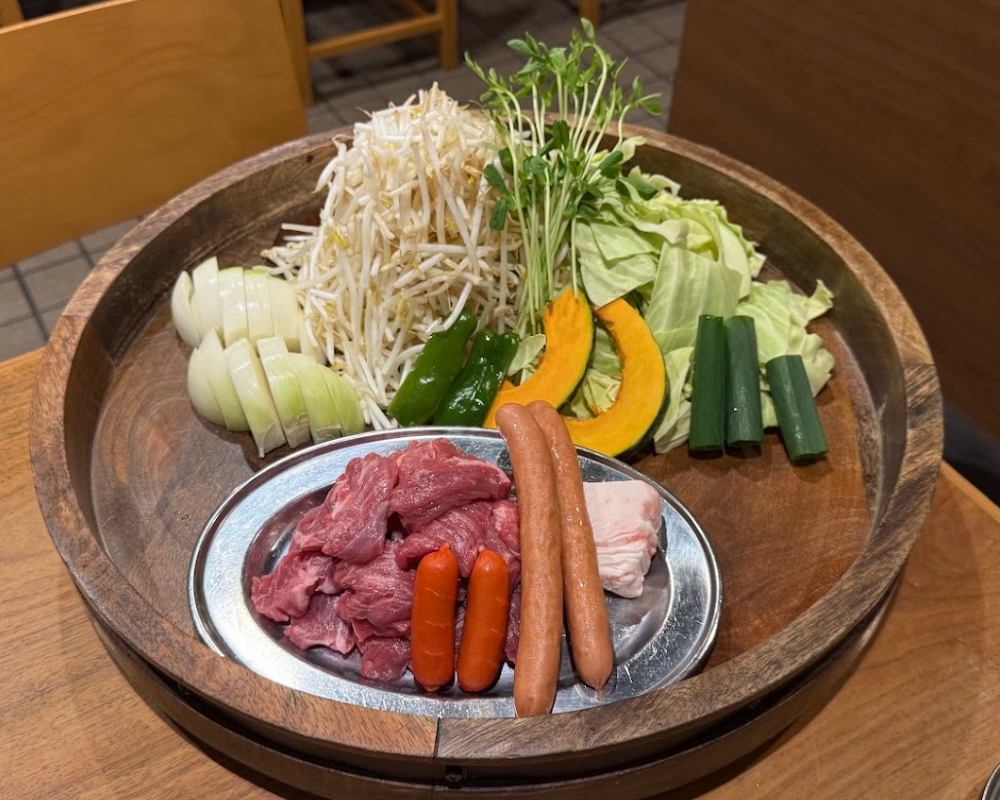 ジンギスカン はちふく 南浦和店 ジンギスカンセット
