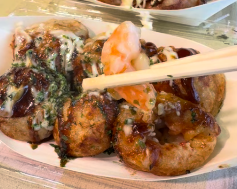 角上魚類 川口店 えび焼き チーズ入り